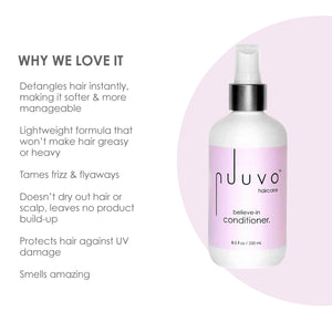 Nuuvo Haircare Leave In Conditioner Detangler Spray