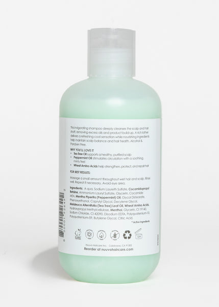 Nuuvo Peppermint Shampoo & Hydrating Conditioner Set - Scalp Care Duo