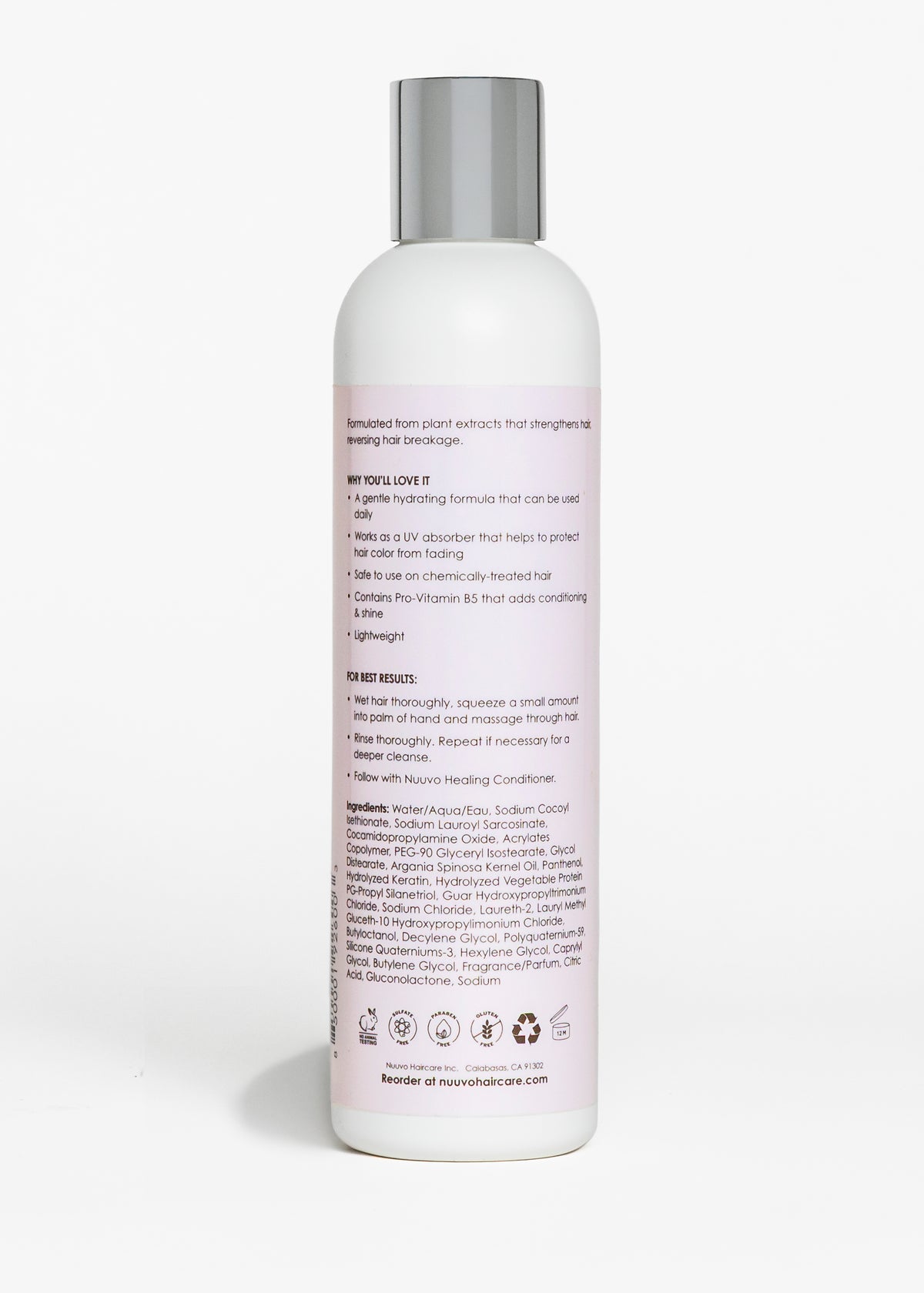 Nourishing Shampoo by Nuuvo - Sulfate Free