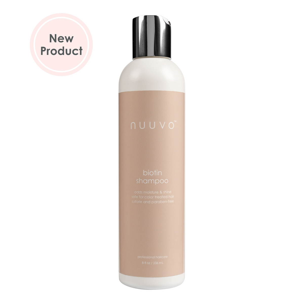 Nuuvo Biotin Shampoo - Strengthening Shampoo for Thicker, Fuller Hair