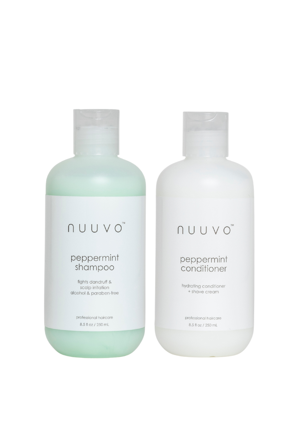Nuuvo Peppermint Shampoo &amp; Hydrating Conditioner Set - Scalp Care Duo