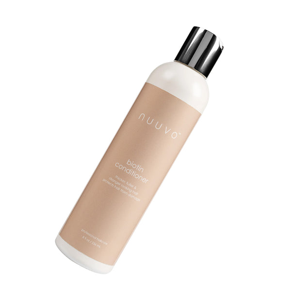 Nuuvo Biotin Shampoo & Conditioner Duo - Strengthening Hair Care Duo for Thicker, Fuller Hair