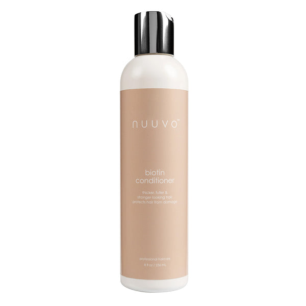 Nuuvo Biotin Shampoo & Conditioner Duo - Strengthening Hair Care Duo for Thicker, Fuller Hair