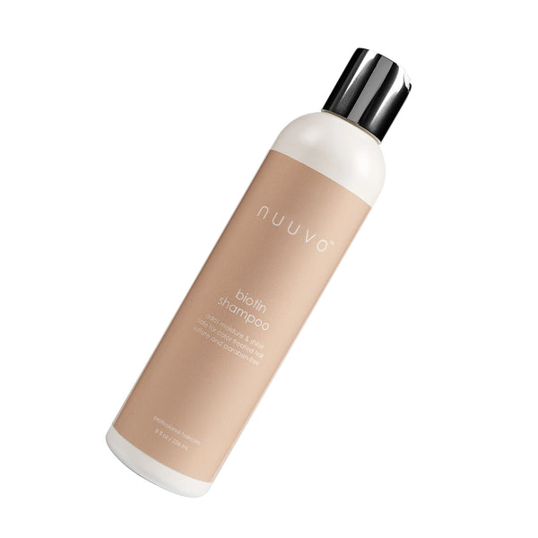 Nuuvo Biotin Shampoo & Conditioner Duo - Strengthening Hair Care Duo for Thicker, Fuller Hair
