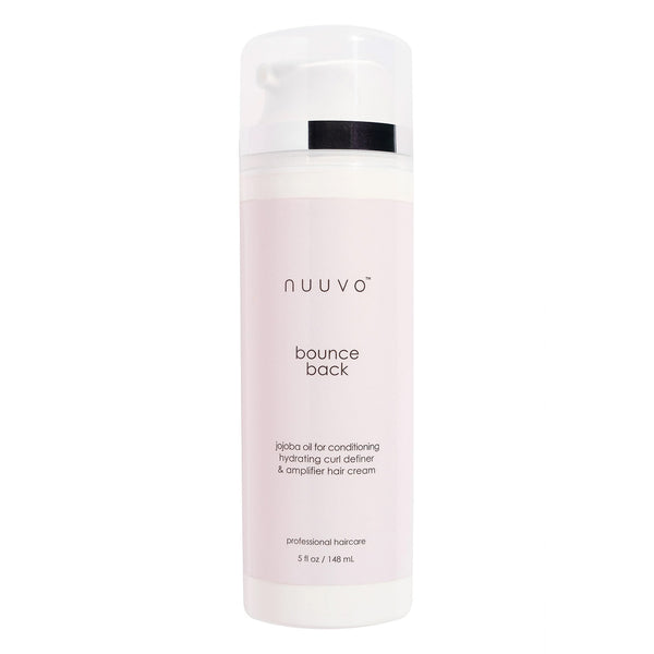 Nuuvo Bounce Back Curl Cream - Hydrating Curl Defining Cream for Frizz-Free, Touchable Strands