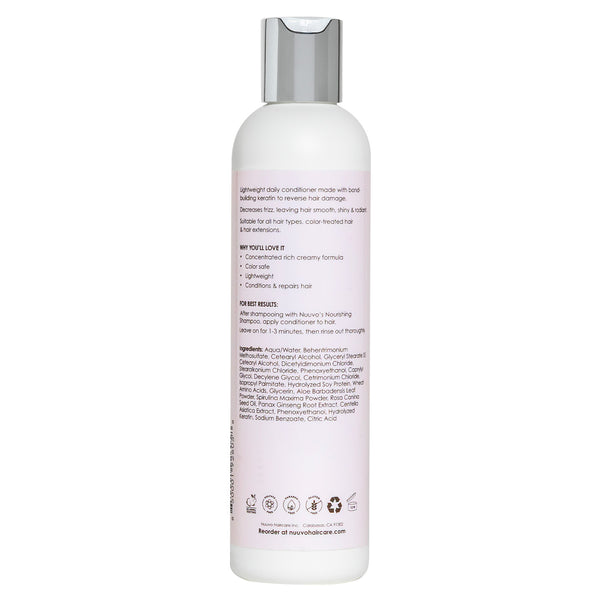 Healing Conditioner by Nuuvo - Keratin Repair Conditioner for Damaged Hair