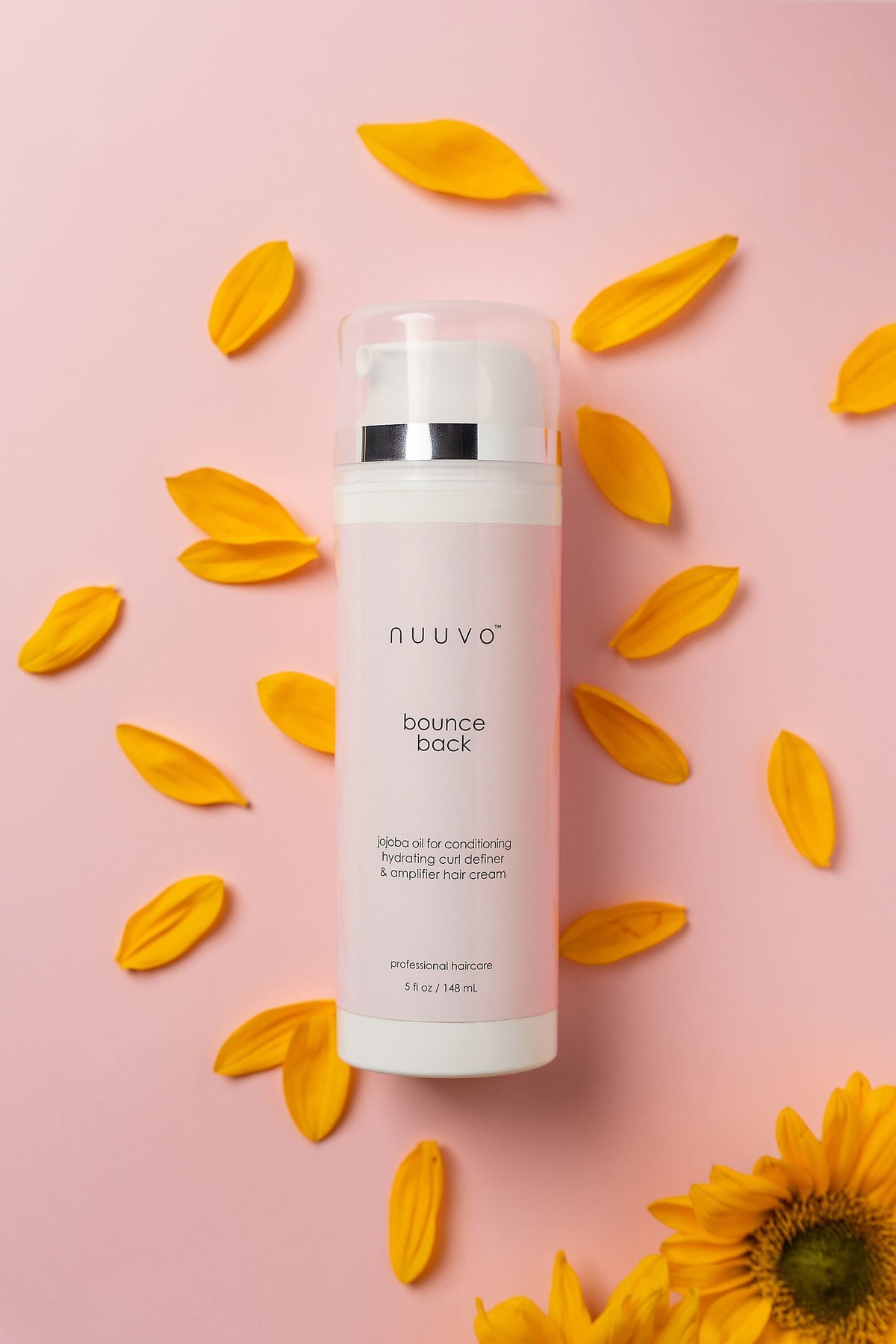 Nuuvo Bounce Back Curl Cream - Hydrating Curl Defining Cream for Frizz-Free, Touchable Strands
