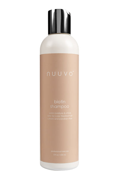 Nuuvo Biotin Shampoo & Conditioner Duo - Strengthening Hair Care Duo for Thicker, Fuller Hair