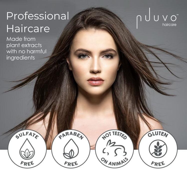 Nuuvo Haircare 3in1 Grooming Cream, Unisex No Poo, Conditioning &amp; Shave