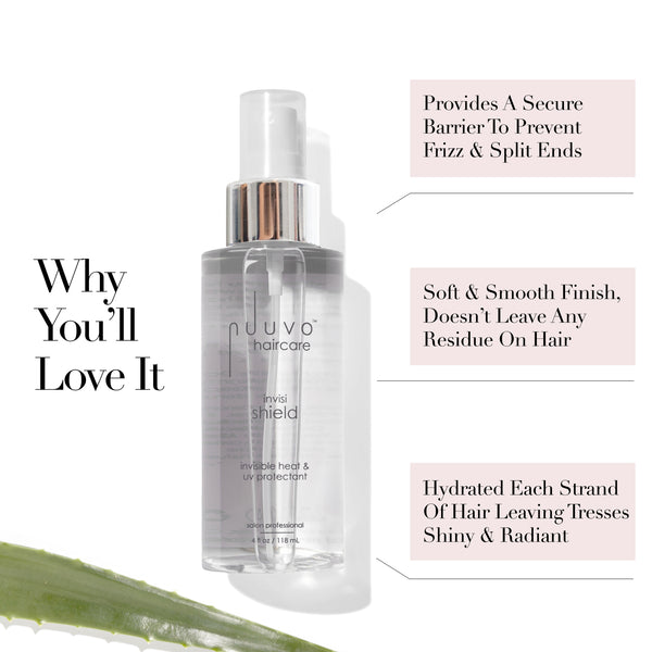 Nuuvo Haircare Invisi-Shield Heat Protectant Spray - Image 3