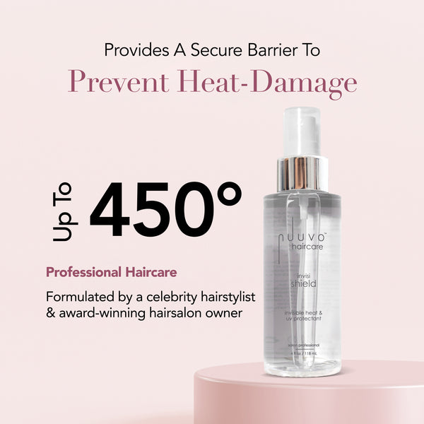 Nuuvo Haircare Invisi-Shield Heat Protectant Spray