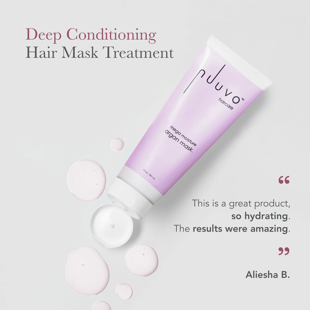 Nuuvo Haircare Mega Moisture Argan Oil Hair Mask