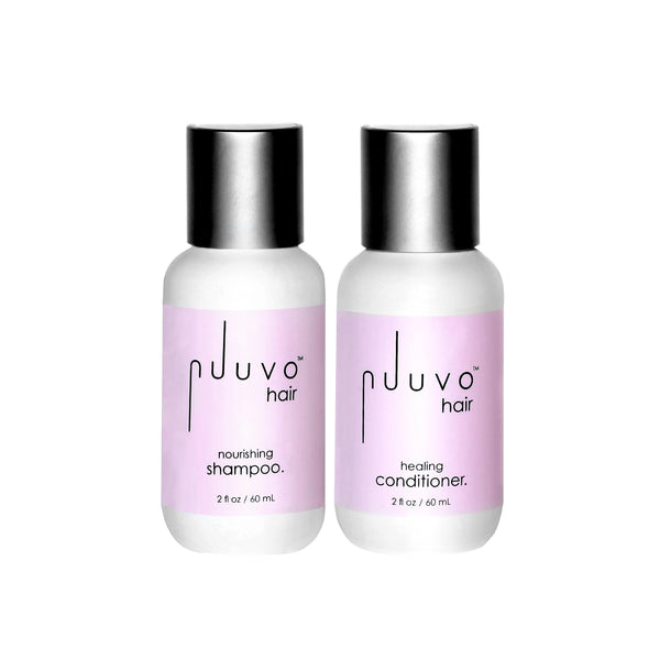 Nourishing Shampoo & Healing Conditioner Set By Nuuvo - Sulfate Free