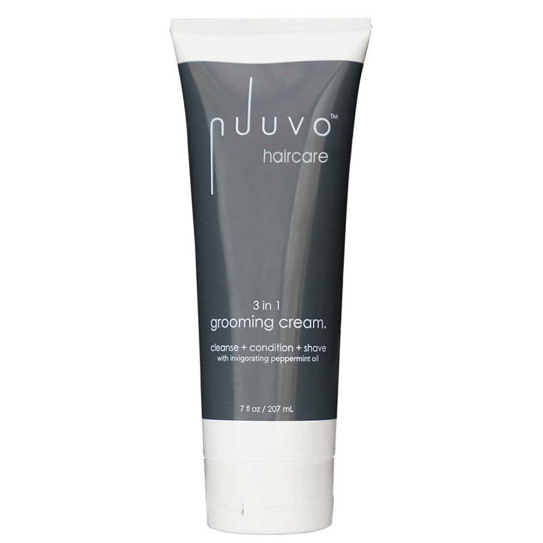 3 in 1 Grooming Cream (7oz) - cleanse, condition &amp; shave cream - Nuuvo Haircare