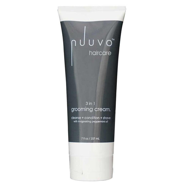 3 in 1 Grooming Cream (7oz) - cleanse, condition & shave cream - Nuuvo Haircare