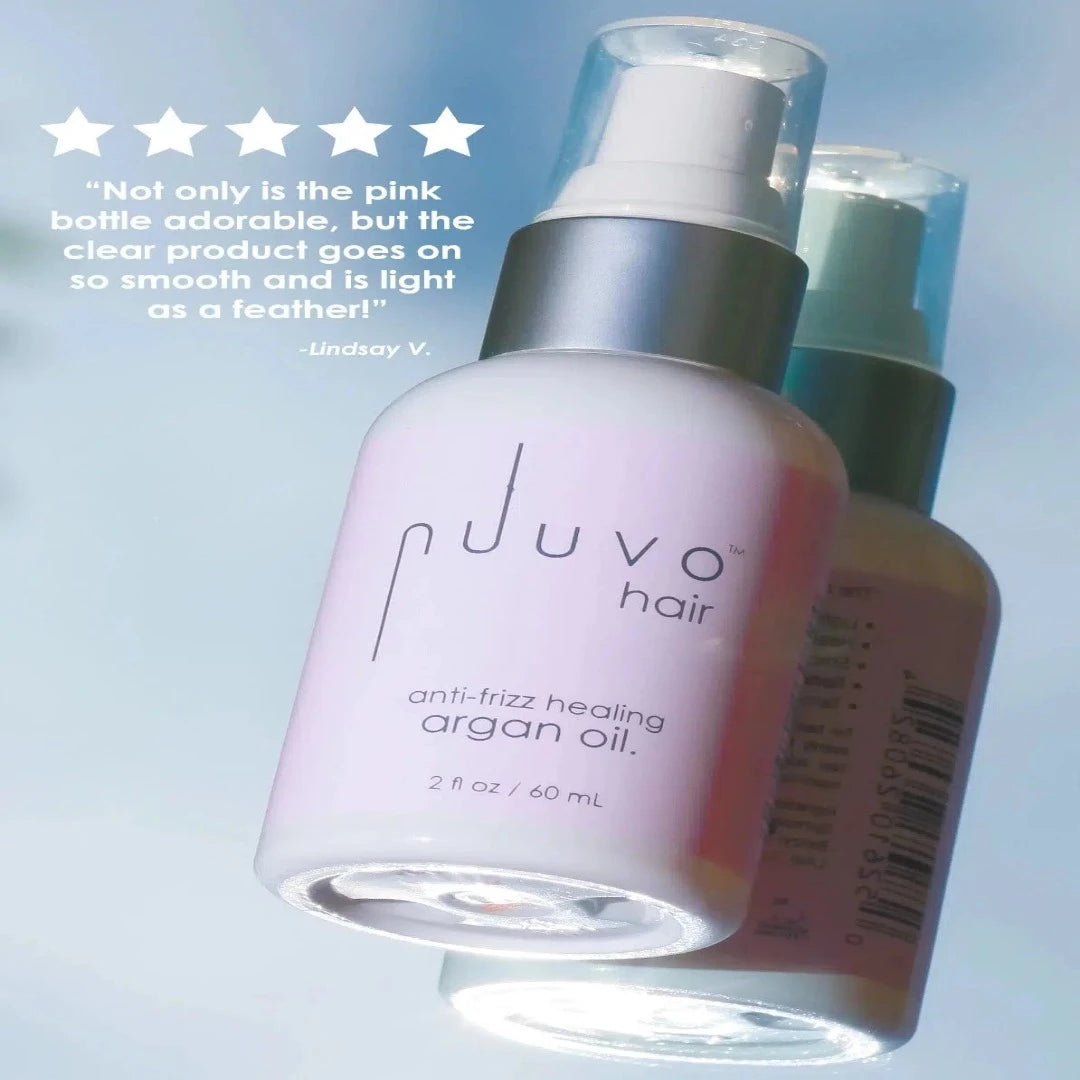 Nuuvo Haircare Lightweight Anti Frizz Healing Argan Oil