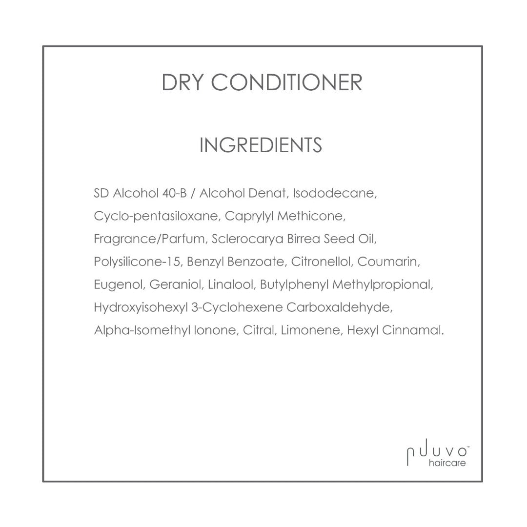 Nuuvo Haircare  Dry Conditioner With Marula Oil