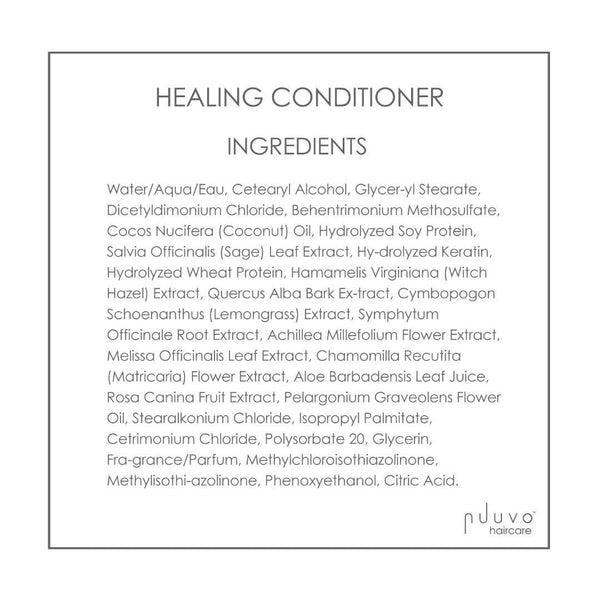 Nuuvo Haircare Healing Conditioner - Made From Plant Derived Extracts