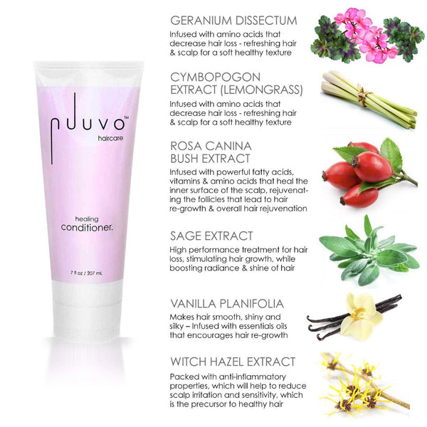 Nuuvo Haircare Healing Conditioner - Made From Plant Derived Extracts