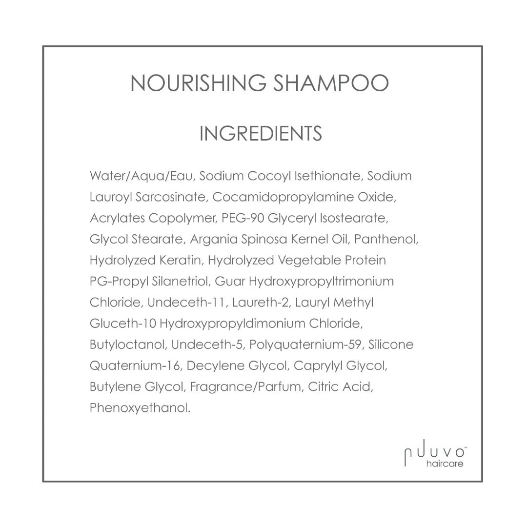 Nourishing Shampoo by Nuuvo - Sulfate Free