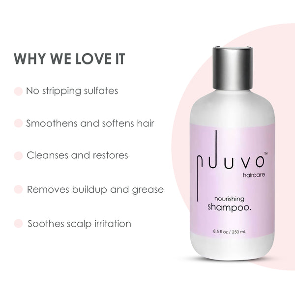 Nuuvo Haircare Nourishing Shampoo - Sulfate Free