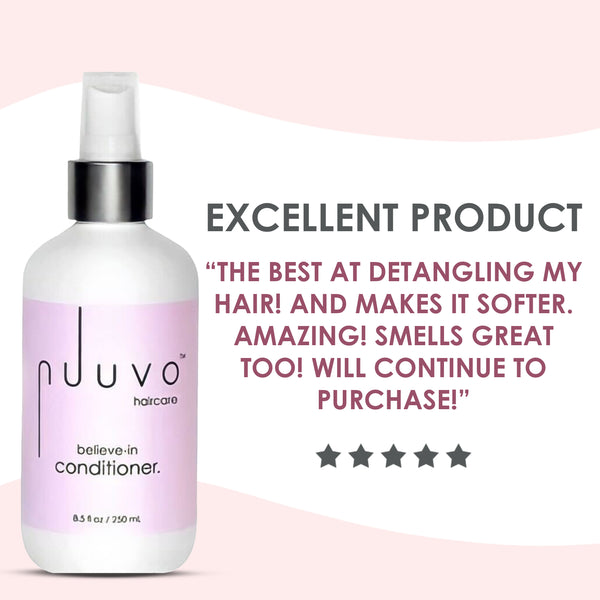Nuuvo Haircare Leave In Conditioner Detangler Spray - Image 3