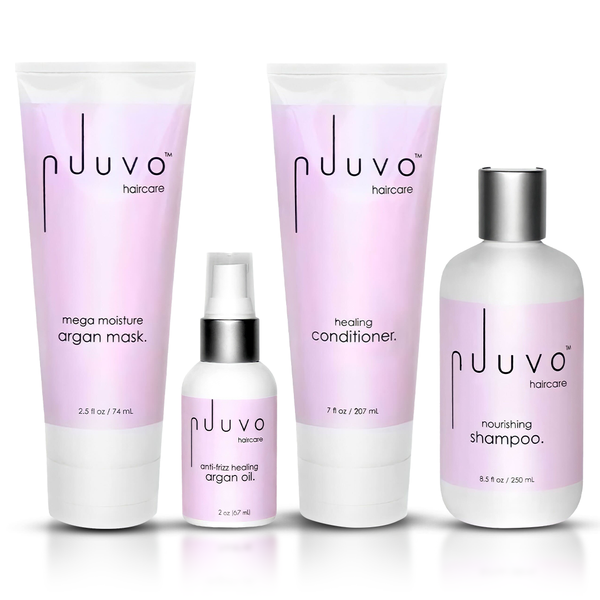 Nuuvo Haircare Professional Hair Care Set (4 Products)